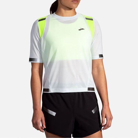 NWT Brooks Carbonite Short Sleeve Women's - Picture 1 of 5